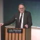 Screenshot of Dr. Paul A. Goble giving a talk at Los Alamos National Laboratory titled “Coping with the End of the Soviet Union” on November 17, 1992 (NNSA/FOIA/Screenshot)